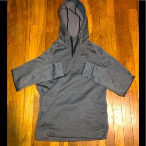Grey Nike elite hoodie! Size S